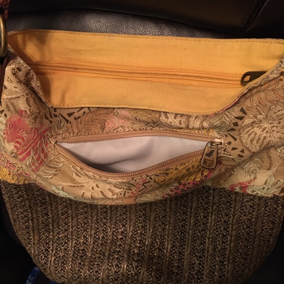 ☀️Sakroots crossbody shoulder bag crochet & canvas - Picture 7 of 10